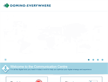 Tablet Screenshot of domino-everywhere.com